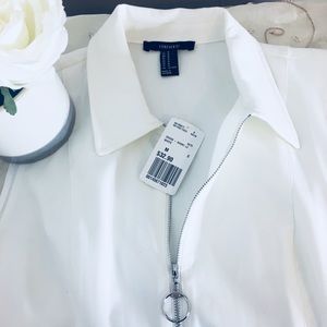 NWT! Forever21 Zip Up Dress